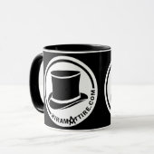 HiramAttire 11ozの信号器のコーヒー・マグ マグカップ (正面左)