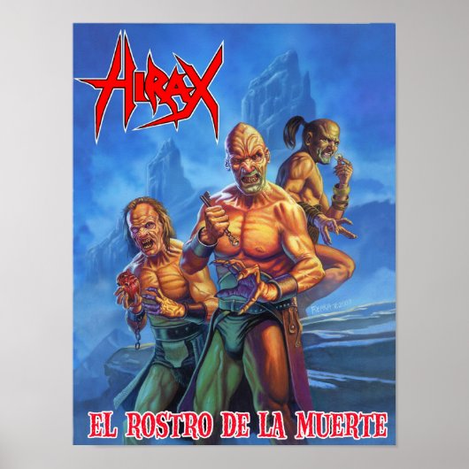 HIRAX_El_Rostro_de_la_Muerte_Poster ポスター (正面)
