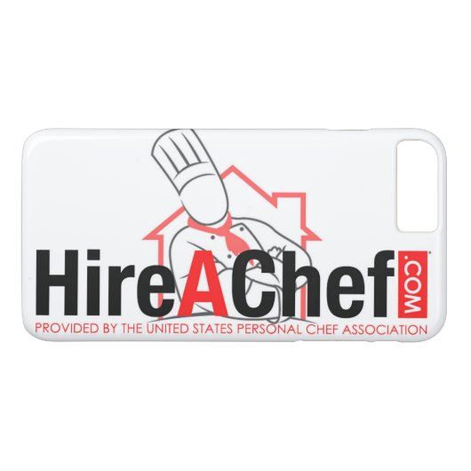 HireAChef.comのiPhone 7のプラスの場合 Case-Mate iPhoneケース (裏面(横))
