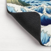 Hiroshige海および富士山 マウスパッド (コーナー)