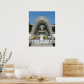 Hiroshima Memorial Cenotaph ポスター (キッチン)