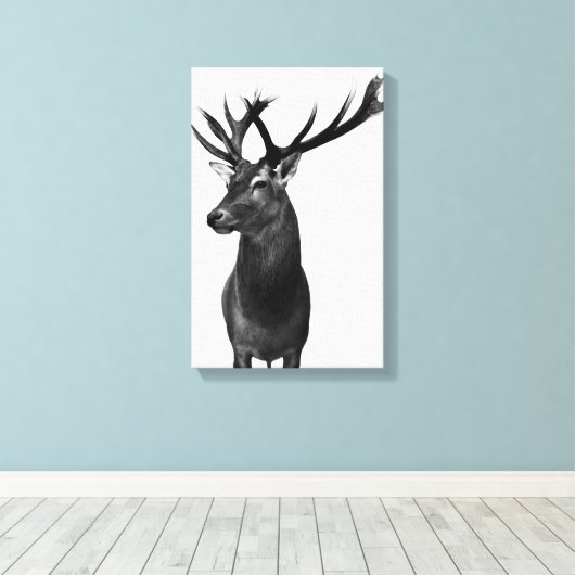 Hirsch キャンバスプリント (インサイチュ (ウッドフロア))