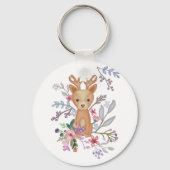 Hirsch im Busch キーホルダー (正面)