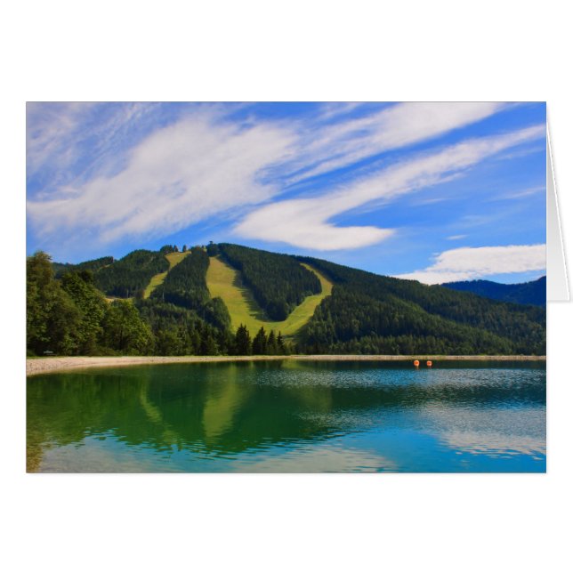 Hirschenkogel in Summer - Water Reflections (正面横)