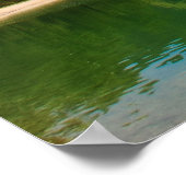 Hirschenkogel in Summer - Water Reflections ポスター (角)