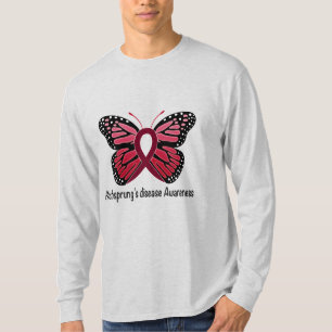Hirschsprungの希望の病気の蝶 Tシャツ