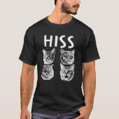 HIS (キス)猫レトロ Tシャツ (正面)