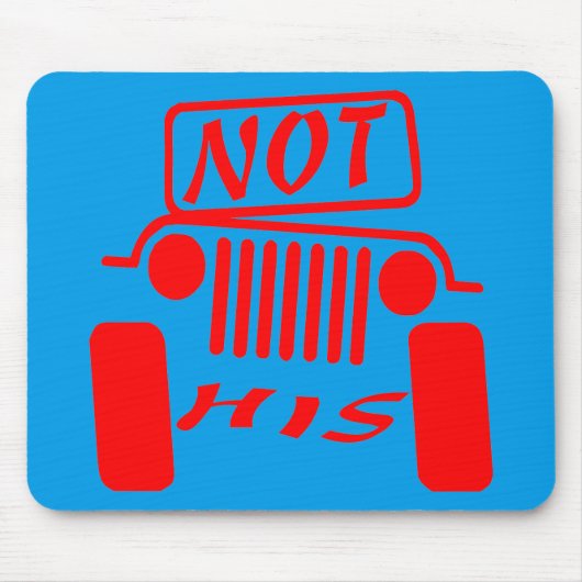 His 4x4 #USAPatriotGraphics © マウスパッド (正面)