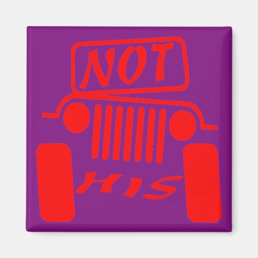 His 4x4 #USAPatriotGraphics © マグネット (正面)