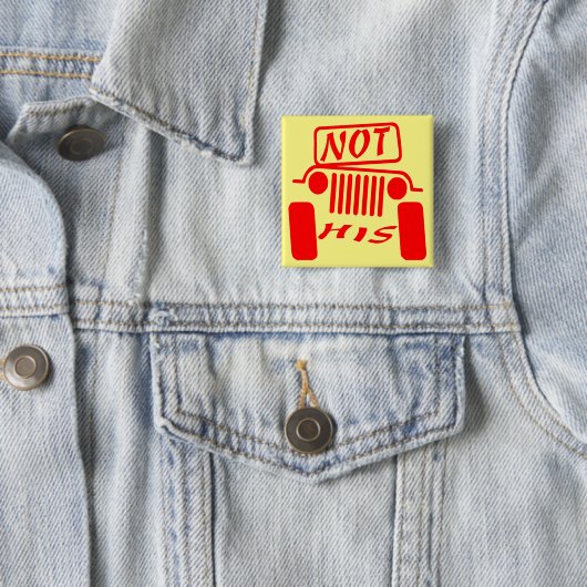 His 4x4 #USAPatriotGraphics © 缶バッジ (インサイチュ)