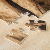 His and Her Giraffe Butts Photo ジグソーパズル (側面)