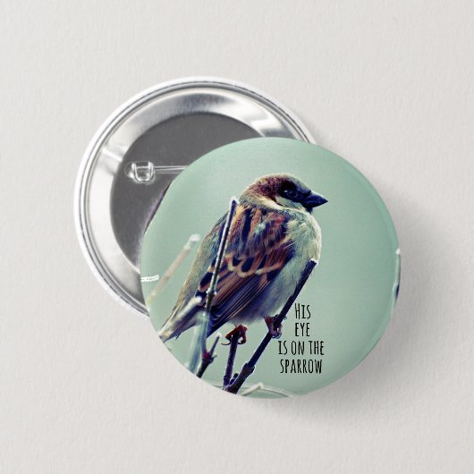 HIs eye on the Sparrow 缶バッジ (正面&裏面)