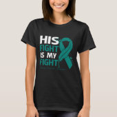His Fight Is My Fight ANXIETY DISORDER AWARENESS F Tシャツ (正面)