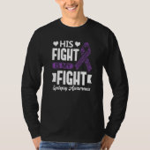 His Fight Is My Fight Epilepsy Awareness Month Sup Tシャツ (正面)