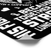 His Fight Is My Fight For My Husband - Lung Cancer ポスター (角)