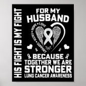 His Fight Is My Fight For My Husband - Lung Cancer ポスター (正面)