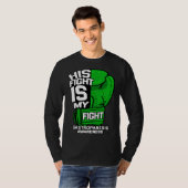 His Fight Is My Fight Gastroparesis Awareness Gree Tシャツ (正面フル)