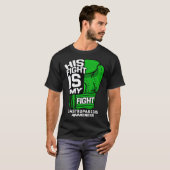 His Fight Is My Fight Gastroparesis Awareness Gree Tシャツ (正面フル)