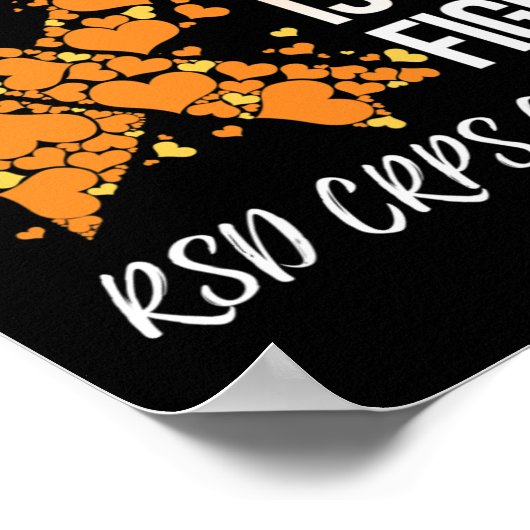 His Fight Is My Fight Rsd Crps Awareness 1  ポスター (角)