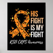 His Fight Is My Fight Rsd Crps Awareness 1  ポスター (正面)