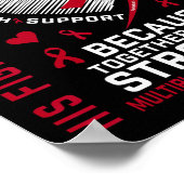 His Fight Is My Fight Son Multiple Myeloma Awarene ポスター (角)