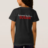 His Grace Is Sufficient - Gospel Jesus For Girls Tシャツ (裏面)
