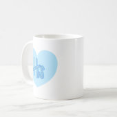 His Heart mug コーヒーマグカップ (正面左)