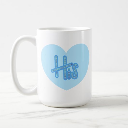 His Heart mug コーヒーマグカップ (左)