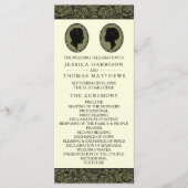 His & Herアールデコシルエット結婚ズコレクション プログラム (正面)