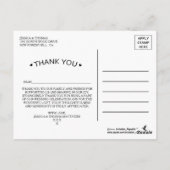 His & Herアールデコシルエット結婚ズコレクション ポストカード (裏面)