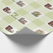 His & Herカウボーイ&女性のカーボーイブーツラッピング紙 ラッピングペーパー (角)