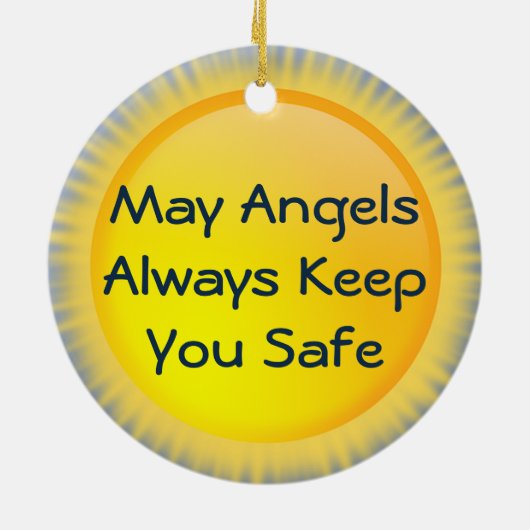 HIS & HER ANGELSオーナメント セラミックオーナメント (裏面)