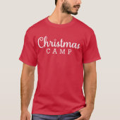 His & Her Christmas Camp Tシャツ (正面)