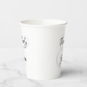 His & Her Script Names, Black & Grey 紙コップ (左)