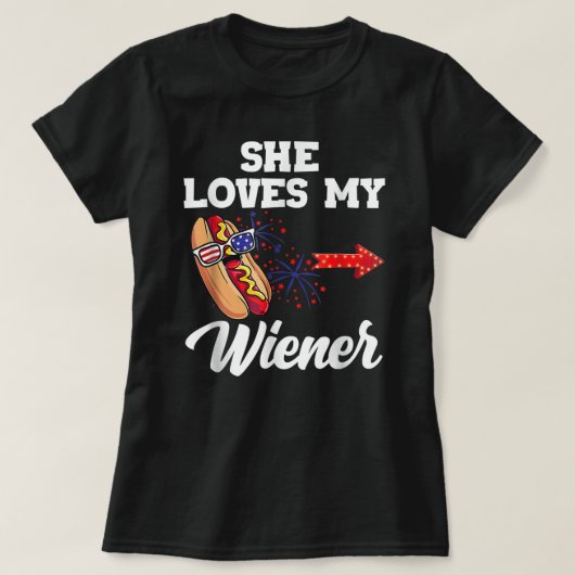 His & Her USAいけなのコーディネート・カップル4th Tシャツ (デザイン正面)