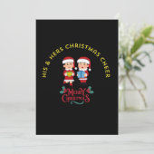 HIS & HERS クリスマスの歓喜 招待状 (スタンド正面)