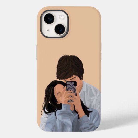 His & Hers | ロマンチックなスマホケース Case-Mate iPhoneケース (裏面)