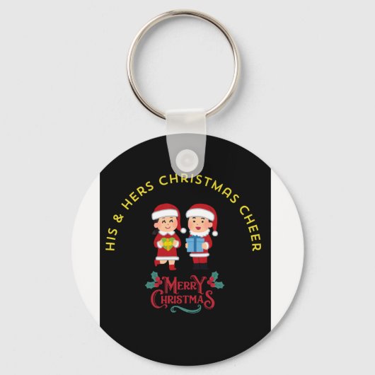 HIS & HERS CHRISTMAS CHEER キーホルダー (裏面)
