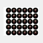 His & Hers Christmas Cheer ラベル (シート)