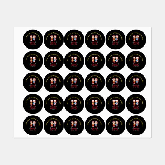 His & Hers Christmas Cheer ラベル (シート)