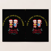 HIS & HERS CHRISTMAS CHEER 箔カード (内部)