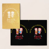 HIS & HERS CHRISTMAS CHEER 箔カード (ディスプレー)