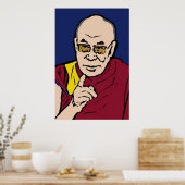 His Holiness the Dalai Lama ポスター (キッチン)