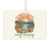 His Mercies Are New... カーエアーフレッシュナー (裏面)