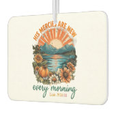 His Mercies Are New... カーエアーフレッシュナー (左)