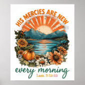 His Mercies Are New...  ポスター (正面)