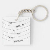 His Mercies are new every Morning  キーホルダー (裏面)