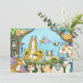 HIS N'フィッツの猫と友人のカードの不気味な (スタンド正面)