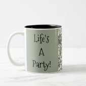 His N' Fitz CATパーティーMUG ツートーンマグカップ (左)