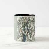 His N' Fitz CATパーティーMUG ツートーンマグカップ (中央)